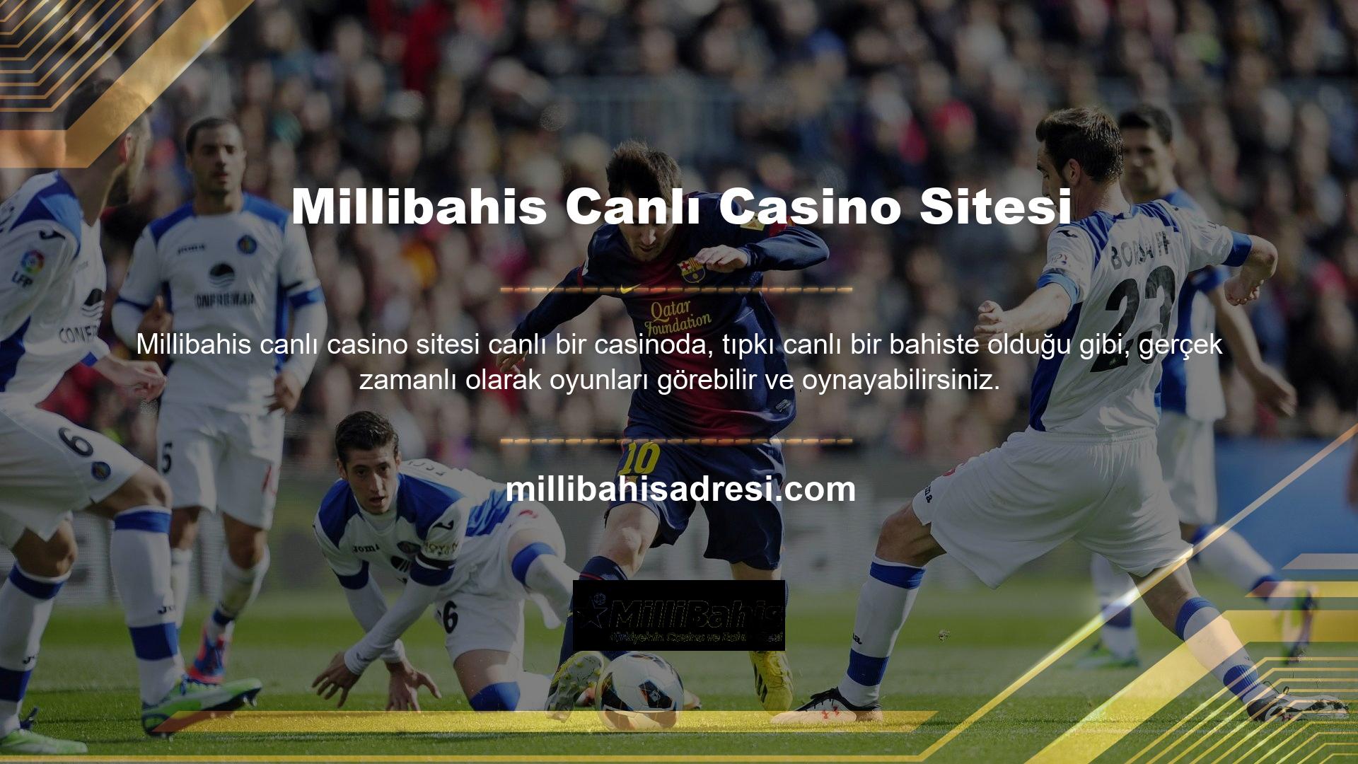 Bu seçenek en son Millibahis bahis adresinde görüntülenebilir